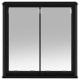 Mueble de baño de pared con espejo roble negro 60x21x60 cm von , Badezimmerwaschtische - Ref: Foro24-861897, Preis: 70,40 €, ...