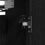 Mueble de baño de pared con espejo roble negro 60x21x60 cm von , Badezimmerwaschtische - Ref: Foro24-861897, Preis: 70,40 €, ...