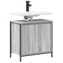 Mueble de baño con lavabo gris Sonoma 60x34,5x60 cm von , Badezimmerwaschtische - Ref: Foro24-861895, Preis: 62,44 €, Rabatt: %