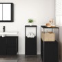 Mueble de baño con estantes roble negro 36x35x95 cm von , Badezimmerwaschtische - Ref: Foro24-861912, Preis: 53,98 €, Rabatt: %