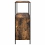 Mueble de baño con estantes roble ahumado 76,5x35x95 cm von , Badezimmerwaschtische - Ref: Foro24-861919, Preis: 77,08 €, Rab...