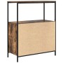 Mueble de baño con estantes roble ahumado 76,5x35x95 cm von , Badezimmerwaschtische - Ref: Foro24-861919, Preis: 77,08 €, Rab...