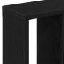 Estante de pared de madera ingeniería roble negro 45x16x45 cm von , Regale und Regale - Ref: Foro24-862511, Preis: 31,07 €, R...