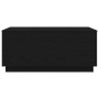 Mesa de centro con luces LED roble negro 90x50x40 cm de , Mesas de centro - Ref: Foro24-862260, Precio: 96,90 €, Descuento: %