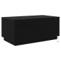 Mesa de centro con luces LED roble negro 90x50x40 cm de , Mesas de centro - Ref: Foro24-862260, Precio: 96,90 €, Descuento: %