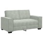 Juego de sofás con cojines 2 piezas terciopelo gris claro von , Sofas - Ref: Foro24-3324700, Preis: 455,87 €, Rabatt: %
