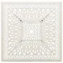Mesa de jardín aluminio fundido blanco 90x90x73 cm de vidaXL, Mesas de jardín - Ref: Foro24-315590, Precio: 221,74 €, Descuen...