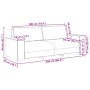 Juego de sofás con cojines 2 piezas tela gris claro von , Sofas - Ref: Foro24-3324691, Preis: 439,34 €, Rabatt: %
