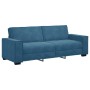 Juego de sofás con cojines 2 piezas terciopelo azul de , Sofás - Ref: Foro24-3324709, Precio: 485,49 €, Descuento: %