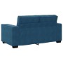 Juego de sofás con cojines 2 piezas terciopelo azul de , Sofás - Ref: Foro24-3324709, Precio: 485,49 €, Descuento: %