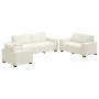Juego de sofás con cojines 3 piezas terciopelo crema by , Sofas - Ref: Foro24-3324626, Price: 652,41 €, Discount: %