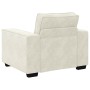 Juego de sofás con cojines 3 piezas terciopelo crema by , Sofas - Ref: Foro24-3324626, Price: 652,41 €, Discount: %