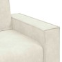 Juego de sofás con cojines 3 piezas terciopelo crema by , Sofas - Ref: Foro24-3324626, Price: 652,41 €, Discount: %