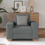 Sillón de tela gris oscuro 60 cm by , Sofas - Ref: Foro24-4105059, Price: 161,51 €, Discount: %