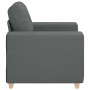Sillón de tela gris oscuro 60 cm by , Sofas - Ref: Foro24-4105059, Price: 161,51 €, Discount: %