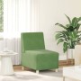 Sillón sofá verde claro 55 cm terciopelo by , Sofas - Ref: Foro24-4108482, Price: 120,25 €, Discount: %