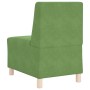 Sillón sofá verde claro 55 cm terciopelo by , Sofas - Ref: Foro24-4108482, Price: 120,25 €, Discount: %