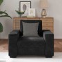 Sillón de terciopelo negro 60 cm von , Sofas - Ref: Foro24-4105103, Preis: 184,89 €, Rabatt: %