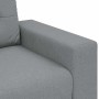 Sofá Loveseat gris claro 140 cm de tela von , Sofas - Ref: Foro24-4105078, Preis: 209,95 €, Rabatt: %