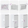 Ventana de sótano "RISOR" 80x60 cm oscilobatiente DIN derecha by , Windows - Ref: Foro24-4108310, Price: 129,14 €, Discount: %