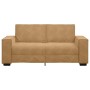 Sofá de 2 plazas terciopelo marrón 140 cm von , Sofas - Ref: Foro24-4105027, Preis: 219,30 €, Rabatt: %