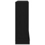 VidaXL Marco para chimenea madera ingeniería roble negro 100x30x87,5cm von , Zubehör für Holzöfen und Kamine - Ref: Foro24-86...