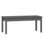 Solid pine wood garden bench 109x44x45 cm by vidaXL, garden benches - Ref: Foro24-824006, Price: 68,64 €, Discount: %
