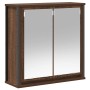 Set de muebles baño 2 pzas madera contrachapada marrón roble by , Bathroom furniture - Ref: Foro24-3328368, Price: 126,95 €, ...