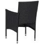 Garden dining set 11 pieces black synthetic rattan by vidaXL, Garden sets - Ref: Foro24-3058562, Price: 877,41 €, Discount: %