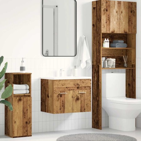 Mueble de baño para lavabo de madera antigua 60x38,5x46 cm von , Badezimmermöbel - Ref: Foro24-862023, Preis: 46,72 €, Rabatt: %