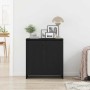 Aparador de madera de roble negro 70x41x75 cm von , Sideboards - Ref: Foro24-862082, Preis: 71,24 €, Rabatt: %