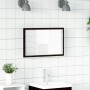 Espejo de baño con luces LED roble negro 60x8,5x37 cm by , bathroom vanities - Ref: Foro24-862547, Price: 53,81 €, Discount: %