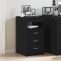 Cajonera de madera contrachapada roble negro 40x50x76 cm von , Schließfächer und Lagerschränke - Ref: Foro24-862009, Preis: 8...