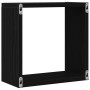 Estantes cúbicos de pared 4 uds roble negro 30x15x30 cm von , Regale und Regale - Ref: Foro24-862056, Preis: 41,26 €, Rabatt: %
