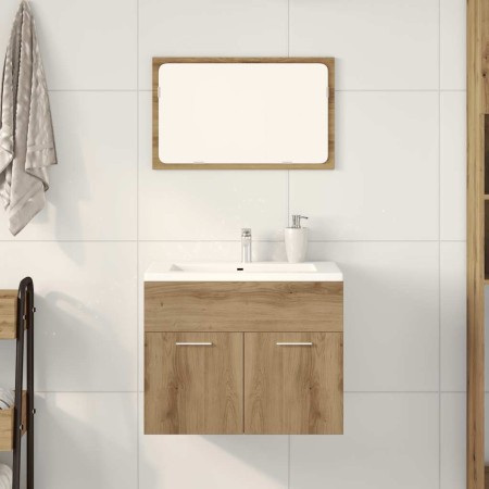 Juego de muebles baño 2 piezas madera ingeniería roble artisan de , Muebles de baño - Ref: Foro24-862040, Precio: 73,27 €