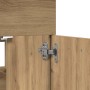 Juego de muebles baño 2 piezas madera ingeniería roble artisan by , Bathroom furniture - Ref: Foro24-862040, Price: 70,58 €, ...