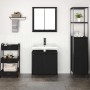 Juego de muebles de baño 2 pzas roble negro Madera ingeniería von , Badezimmermöbel - Ref: Foro24-3328389, Preis: 123,52 €, R...