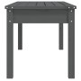Massivholz-Gartenbank aus grauer Kiefer 109x44x45 cm von vidaXL, Gartenbänke - Ref: Foro24-824006, Preis: 68,64 €, Rabatt: %