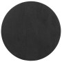 Mesa auxiliar madera maciza de mango negra Ø50x40 cm by , Side tables - Ref: Foro24-4017535, Price: 141,53 €, Discount: %