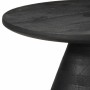 Mesa auxiliar madera maciza de mango negra Ø50x40 cm by , Side tables - Ref: Foro24-4017535, Price: 141,53 €, Discount: %