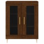 Aparador alto madera contrachapada marrón roble 69,5x34x180 cm von , Sideboards - Ref: Foro24-3189308, Preis: 149,57 €, Rabat...