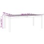 Juego de comedor de jardín 9 piezas madera maciza de acacia von , Gartensets - Ref: Foro24-3206280, Preis: 1,00 €, Rabatt: %