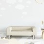 Sofá para niños de terciopelo crema 70x45x26,5 cm by , Baby and Toddler Furniture - Ref: Foro24-3196335, Price: 77,96 €, Disc...