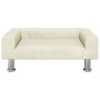 Sofá para niños de terciopelo crema 70x45x26,5 cm by , Baby and Toddler Furniture - Ref: Foro24-3196335, Price: 77,96 €, Disc...