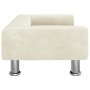 Sofá para niños de terciopelo crema 70x45x26,5 cm by , Baby and Toddler Furniture - Ref: Foro24-3196335, Price: 77,96 €, Disc...