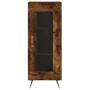 Aparador de madera contrachapada roble ahumado 34,5x34x180 cm von , Sideboards - Ref: Foro24-3189866, Preis: 86,12 €, Rabatt: %