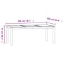 Juego de comedor para jardín 9 piezas madera maciza de teca von , Gartensets - Ref: Foro24-3157922, Preis: 1,00 €, Rabatt: %