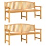 Juego de comedor para jardín 5 piezas madera maciza de teca by , Garden sets - Ref: Foro24-3157948, Price: 1,00 €, Discount: %