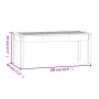 Massivholz-Gartenbank aus grauer Kiefer 109x44x45 cm von vidaXL, Gartenbänke - Ref: Foro24-824006, Preis: 68,64 €, Rabatt: %