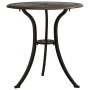 Bistrotisch und Stühle, 3-teilig, Aluminiumguss, bronzefarben von vidaXL, Gartensets - Ref: Foro24-315591, Preis: 340,39 €, R...